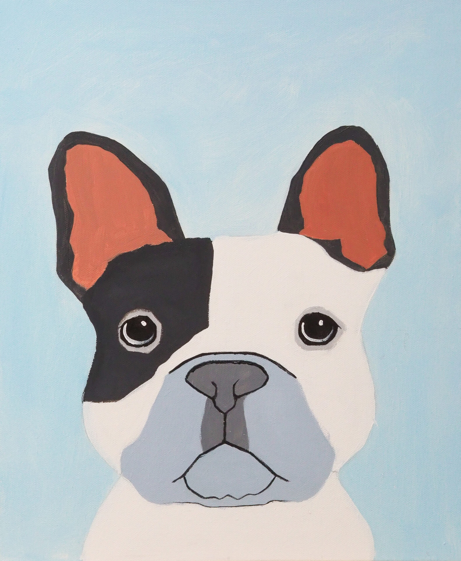 "Dog" Paint and Wine Studio Barcelona